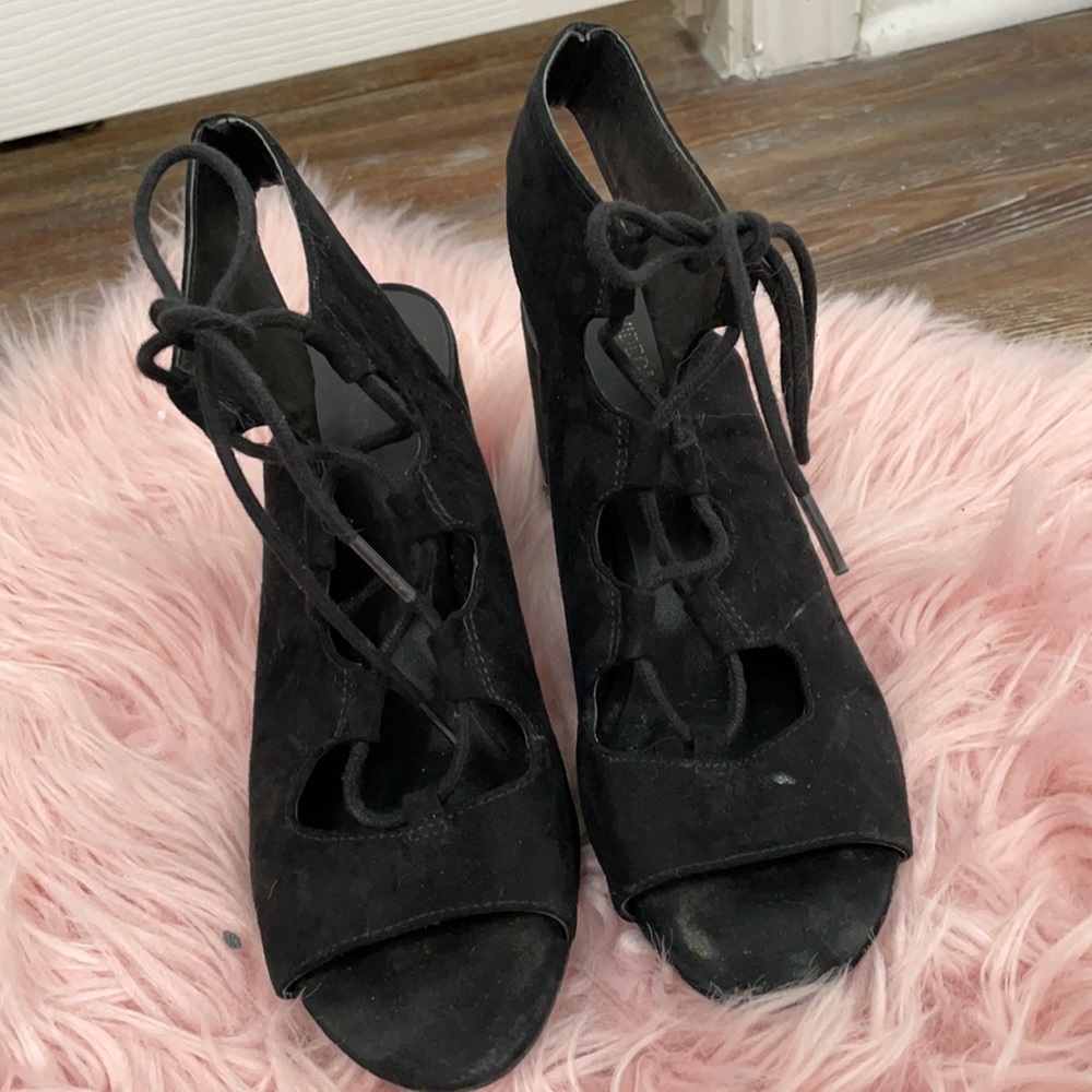 Strappy Black H&M Heels